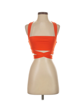 Elva Halter Tie Top